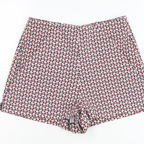 Zara Women's XS Multicoloured Geometric Shorts