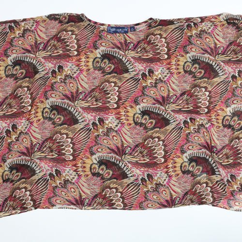 Susan Graver Women's XS Multicoloured Paisley Blouse