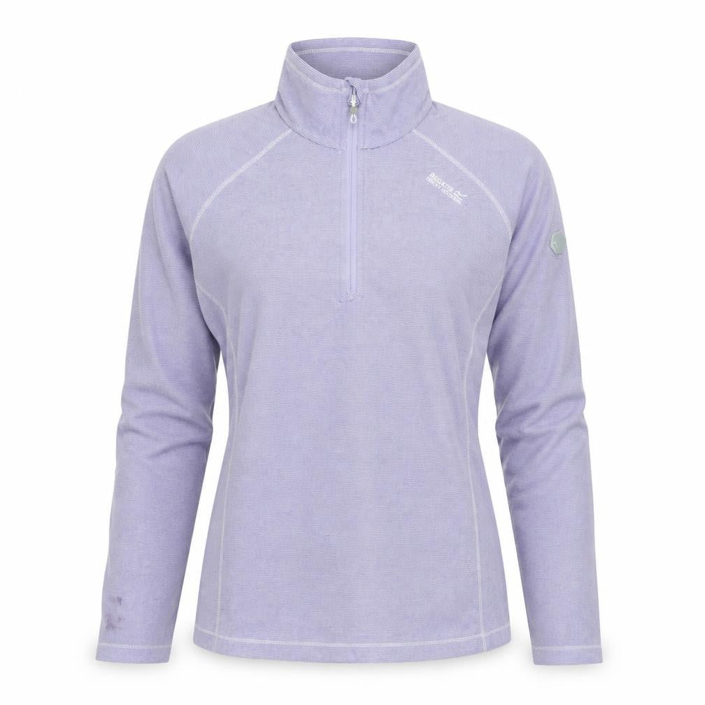 Regatta Women’s Purple 1/4 Zip Sweatshirt, Size 16