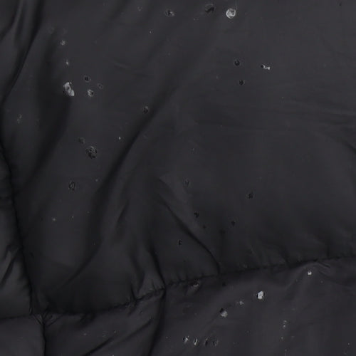H&M Women's Black XS Puffer Jacket Coat Winter Hooded