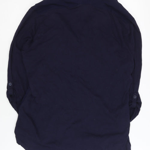 Gap Women's Blue Blouse - Size L