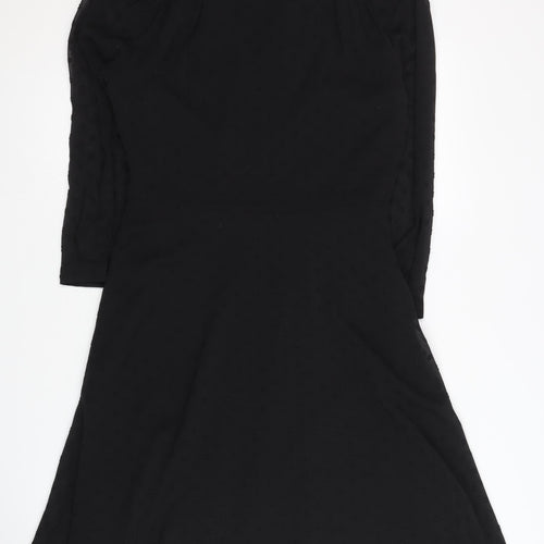 Sosandar Women's Black V-Neck Dress Size 10