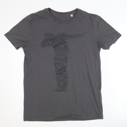 Stanley Stella Men's Medium Grey Organic Cotton T-Shirt