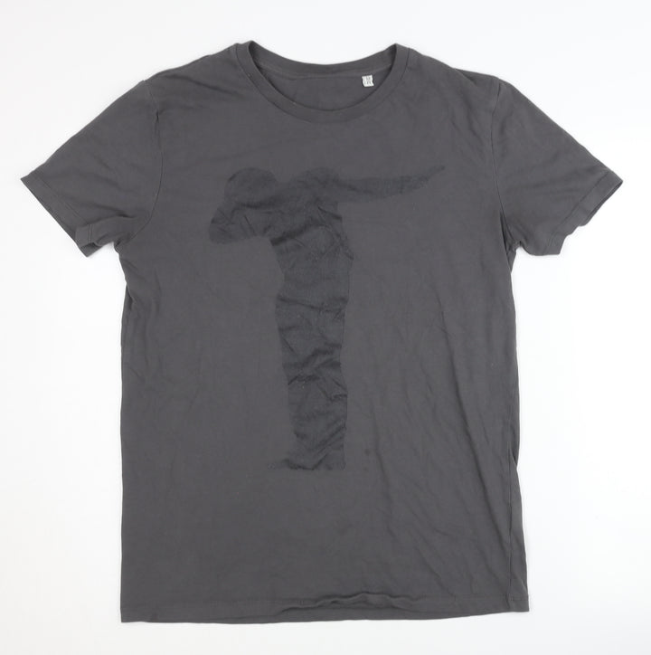 Stanley Stella Men's Medium Grey Organic Cotton T-Shirt