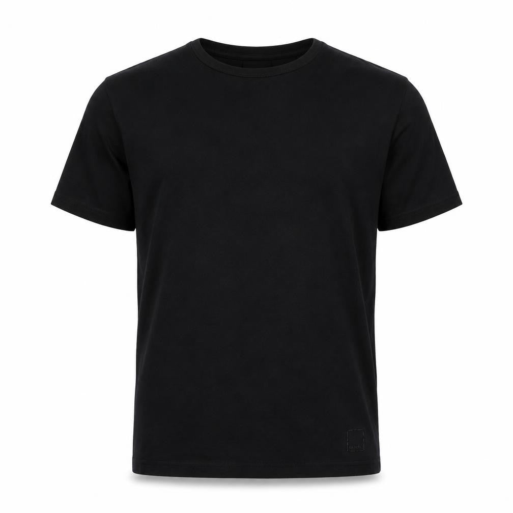 Front view of Bench Men’s Black T-shirt, size S