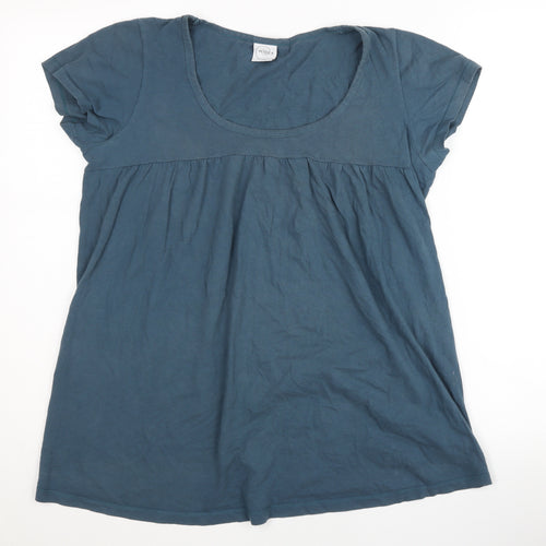 Mothercare Women's Blue Short Sleeve Tunic, Size 14
