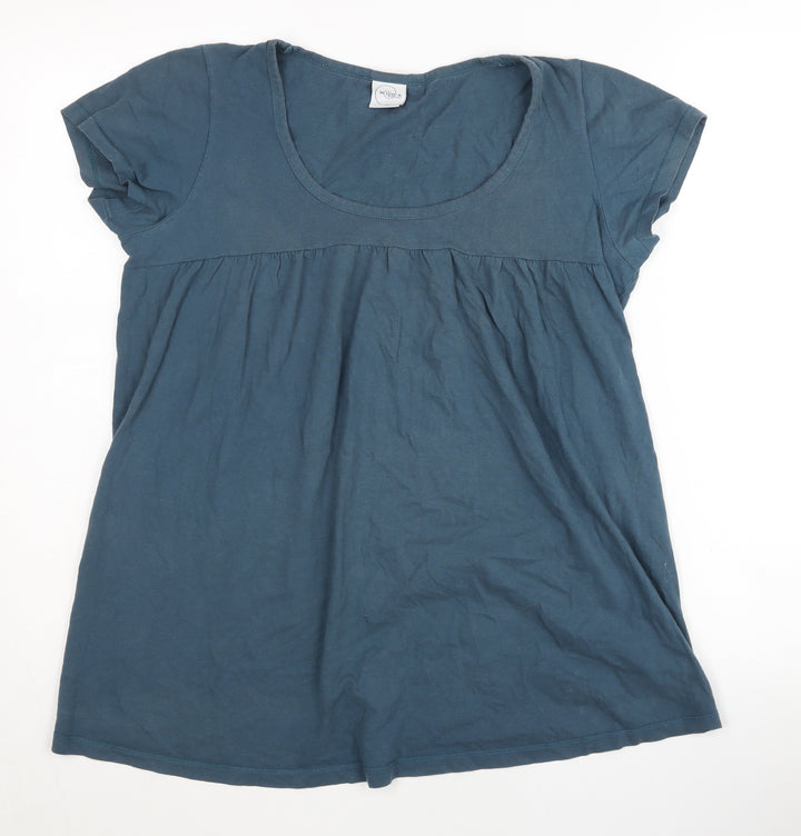 Mothercare Women's Blue Short Sleeve Tunic, Size 14