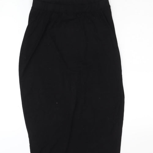 ASOS DESIGN Black Maternity Pencil Skirt