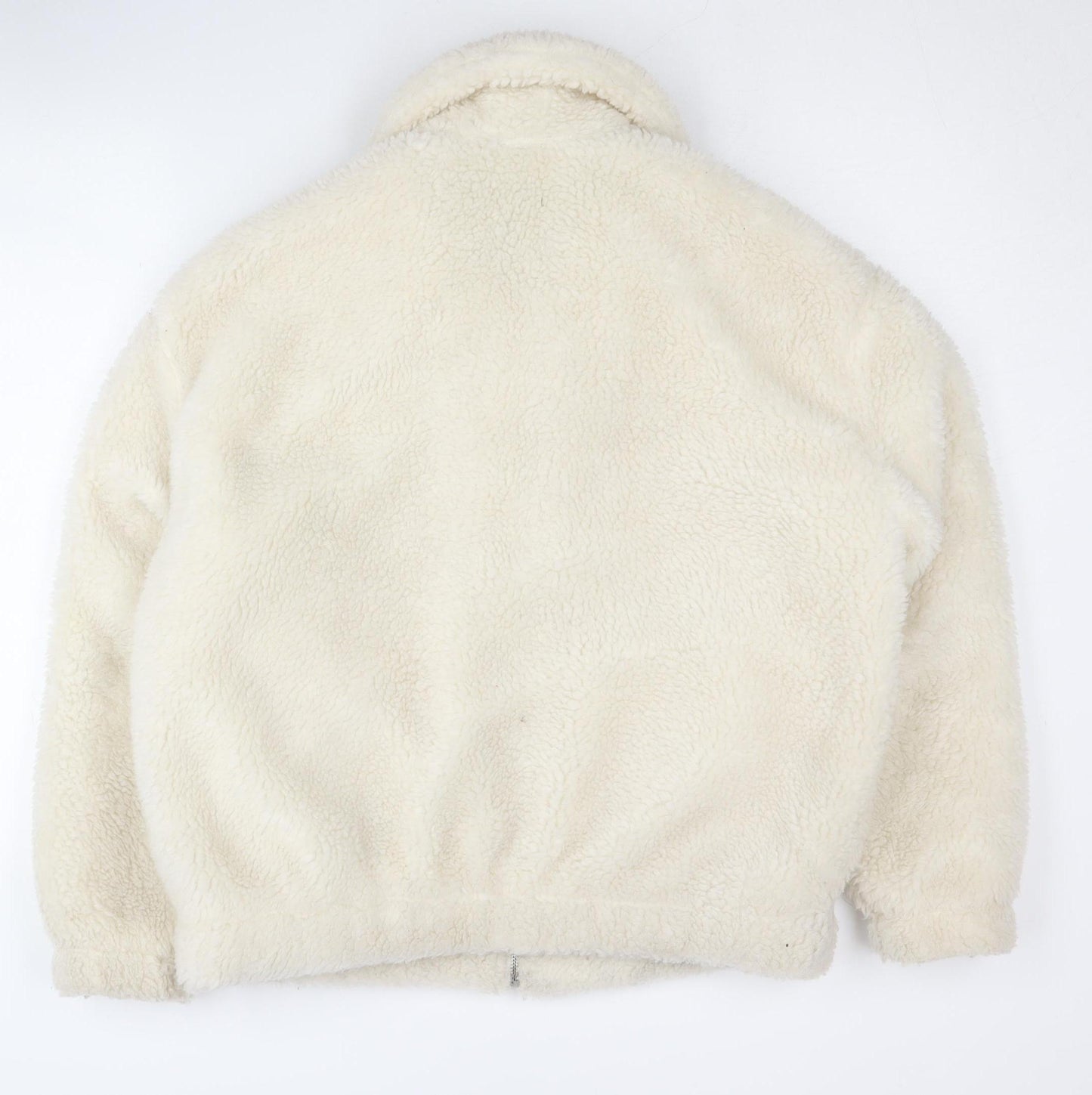 New Look Women's Ivory Bomber Jacket, Size S
