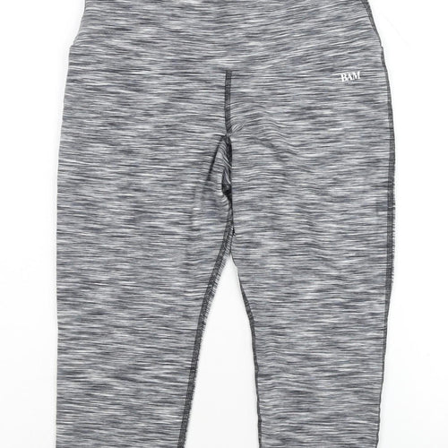 BAM Women's Grey Leggings for Yoga & Running