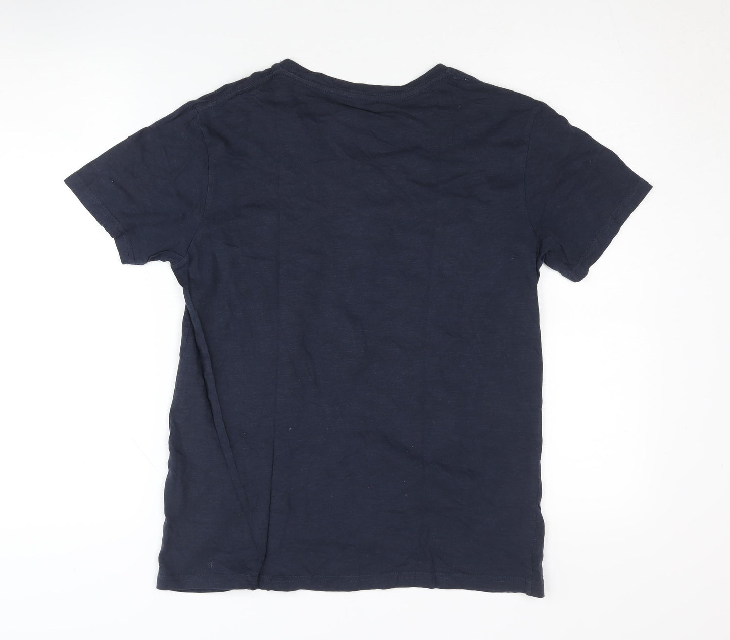 American Eagle Outfitters Men's Blue Graphic T-Shirt S