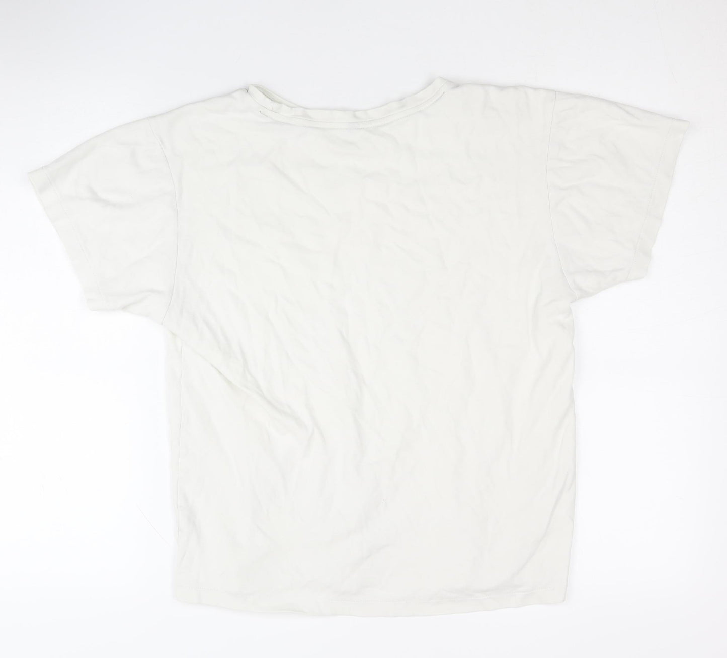 Champion Unisex White T-Shirt, Large, Casual Basic Wear