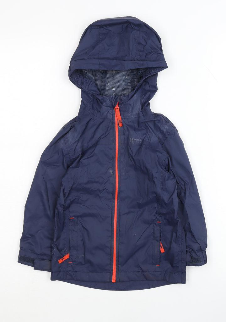 Mountain Warehouse Boys Blue Rain Coat 2-3 Years