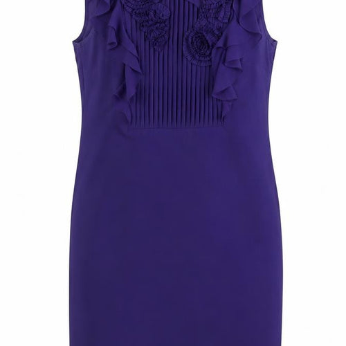 Oasis Purple Sleeveless Dress Women Size 10