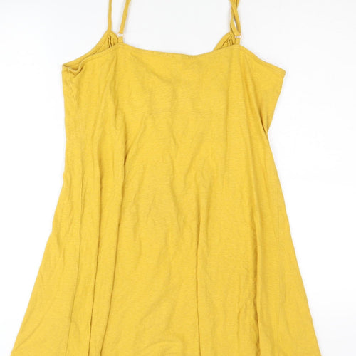 ASOS Yellow Women's Sleeveless Sundress Size 14