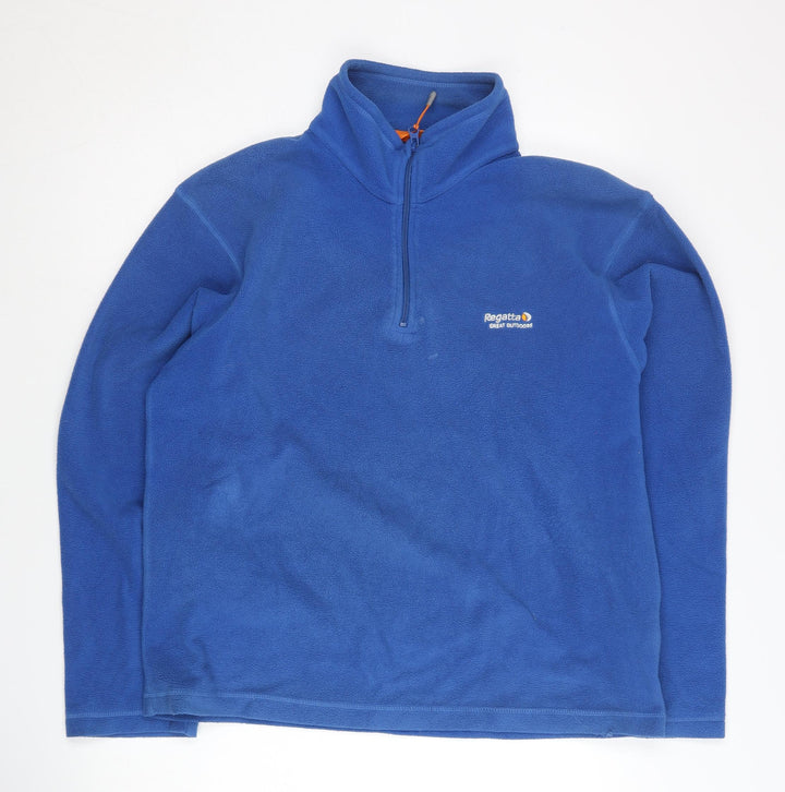 Regatta Men's Blue Fleece Sweatshirt M - Outdoor Zip