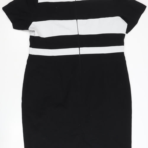Marks and Spencer Women's Black Sheath Dress, Size 20