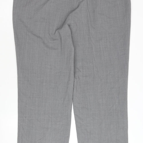 Atelier Gardeur Women's Grey Trousers Size 20