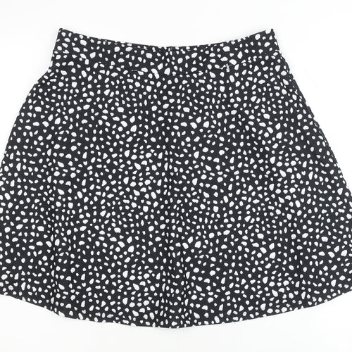 Lipsy Women's Black A-Line Skirt Size 14