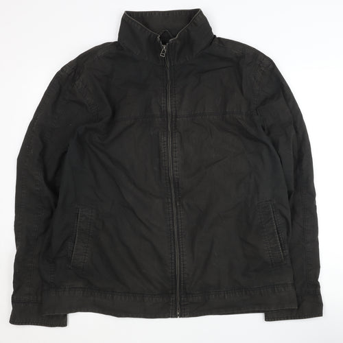 Marks and Spencer Black Men's XL Cotton Jacket