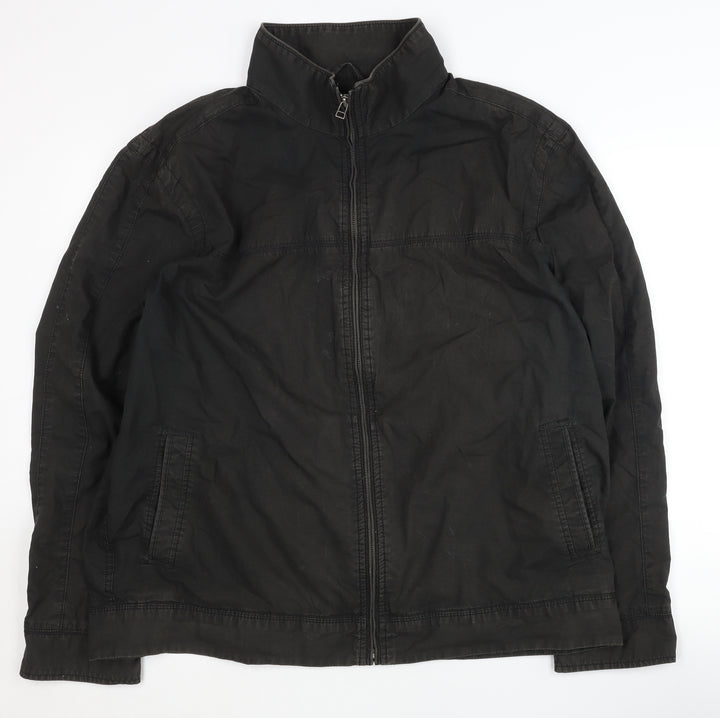 Marks and Spencer Black Men's XL Cotton Jacket