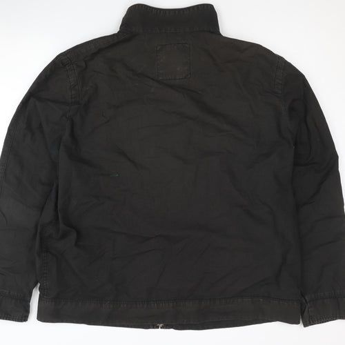 Marks and Spencer Black Men's XL Cotton Jacket
