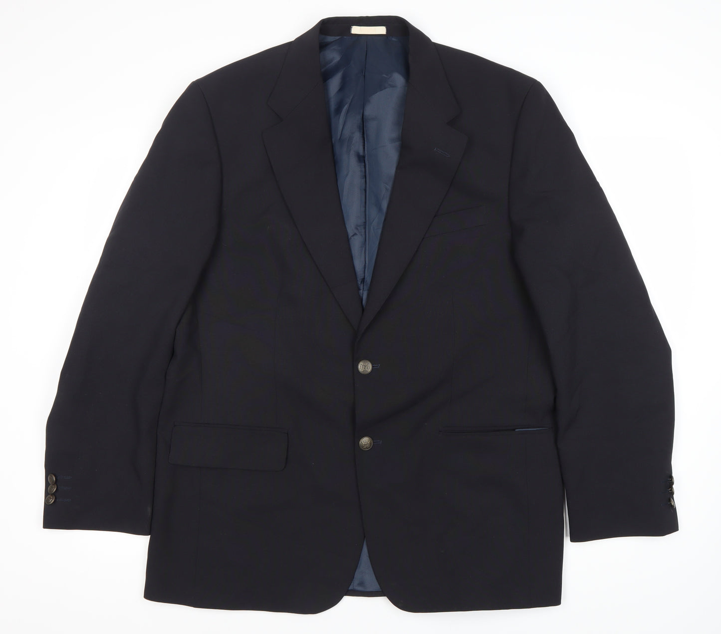 Greenwoods Men's Blue 42 Suit Jacket, Elegant Formal Wear