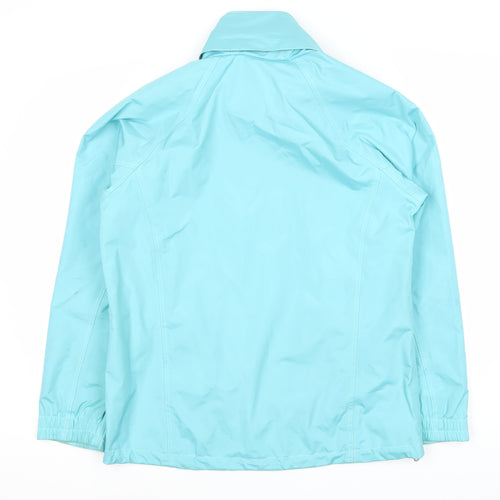 Outdoor Scene Women's Blue Mid-Length Jacket M