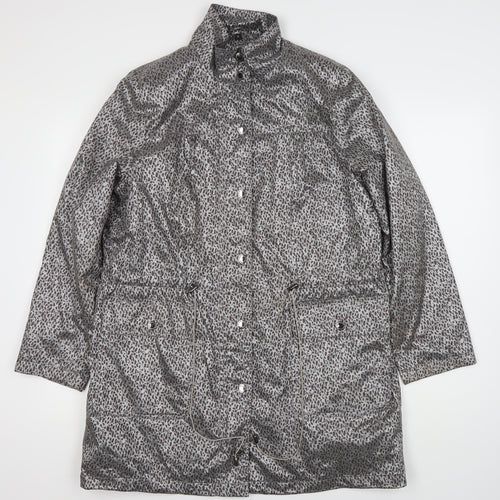 Four Seasons Women's Animal Print Rain Coat M