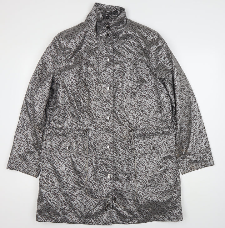 Four Seasons Women's Animal Print Rain Coat M