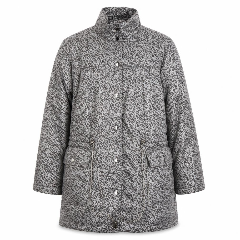 Front view of Four Seasons Women's Animal Print Rain Coat M