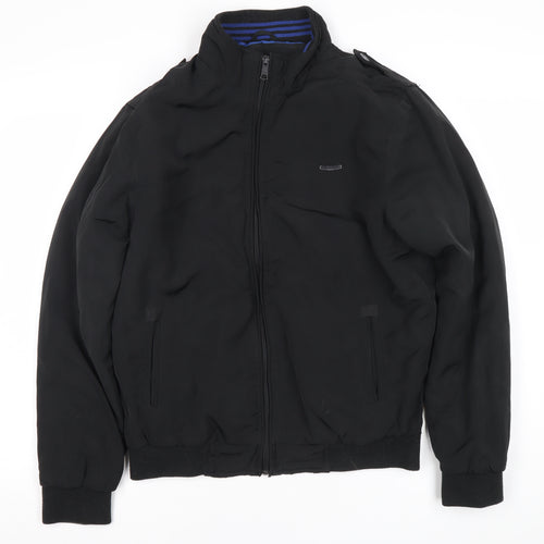 Red Tape Men's Black Basic Jacket M
