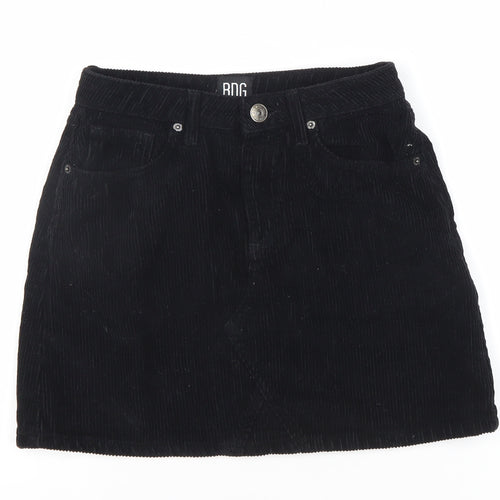 BDG Urban Outfitters Women's Black XS Corduroy Skirt