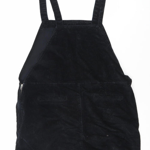 New Look Women's Black Pinafore Dress Size 14
