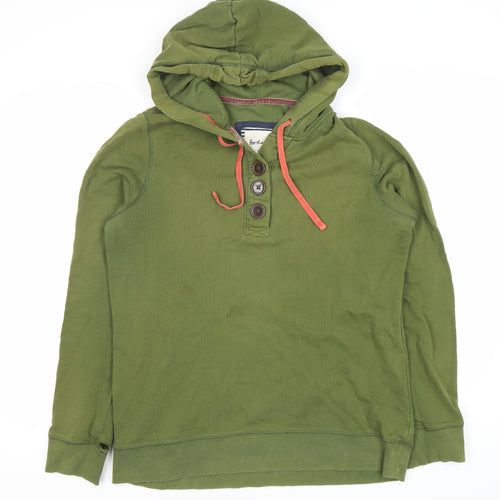 Boden Women's Green Henley Hoodie Size 10