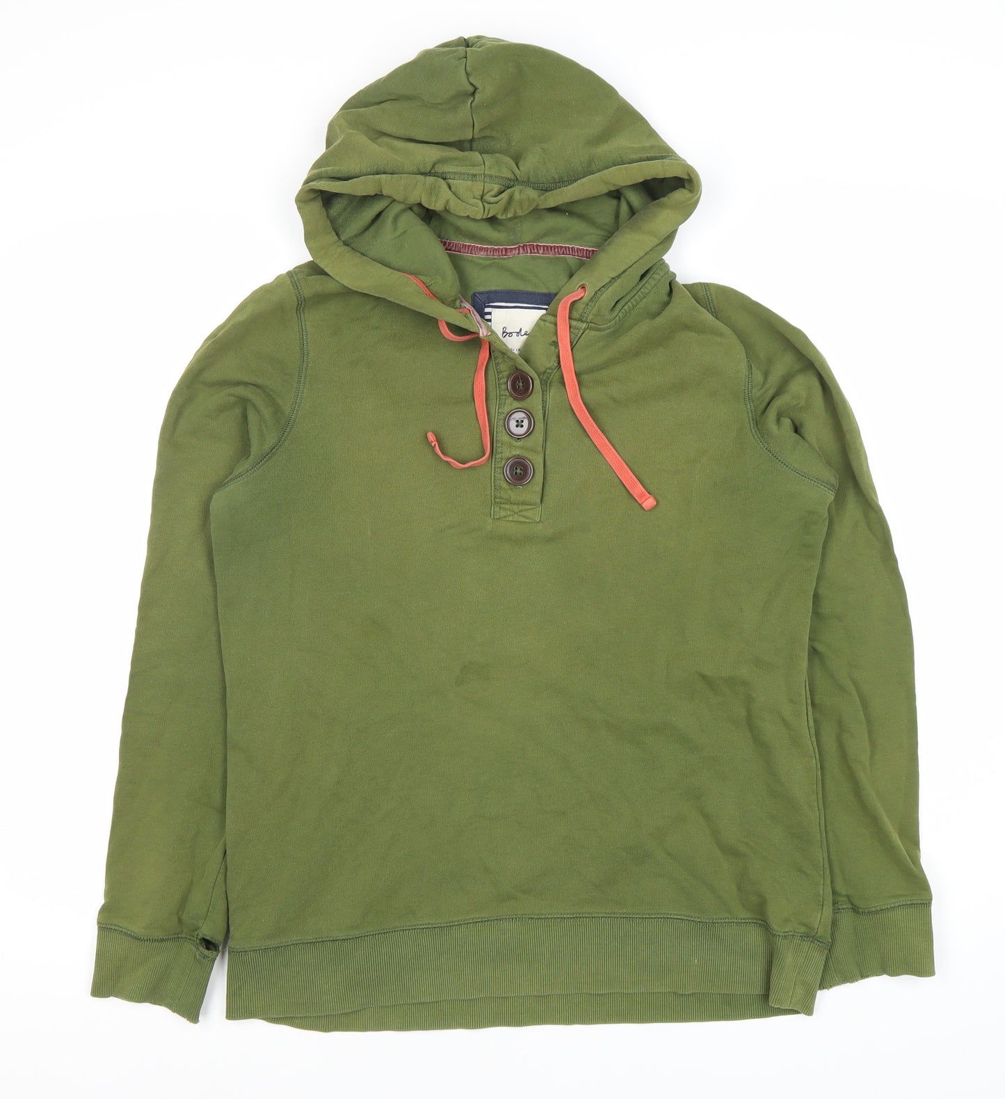 Boden Women's Green Henley Hoodie Size 10
