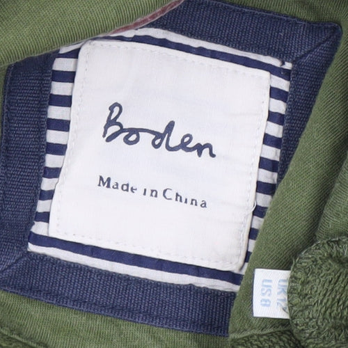 Boden Women's Green Henley Hoodie Size 10