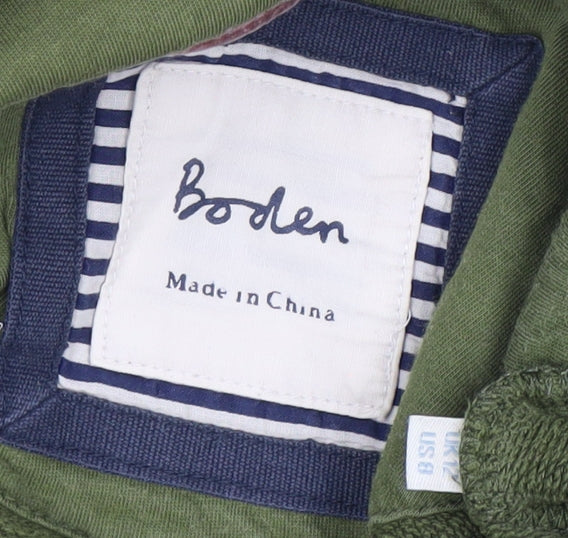 Boden Women's Green Henley Hoodie Size 10