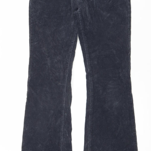 J. Crew Women's Blue Corduroy Trousers - Size S