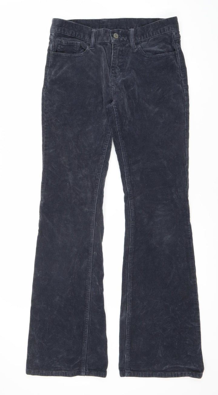 J. Crew Women's Blue Corduroy Trousers - Size S