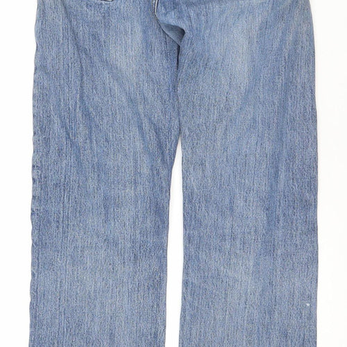 Levi Strauss & Co. Men's Blue Straight Jeans W32 L32