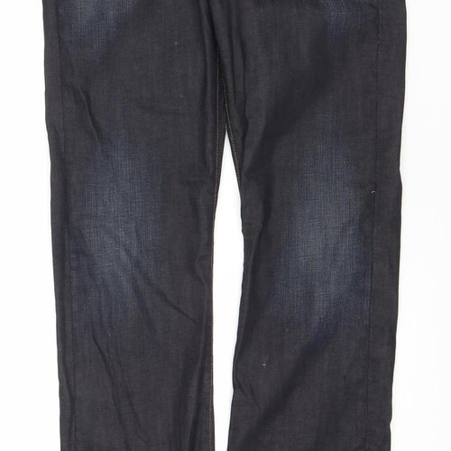 N°368 NFY Men's Blue Straight Jeans Size 27