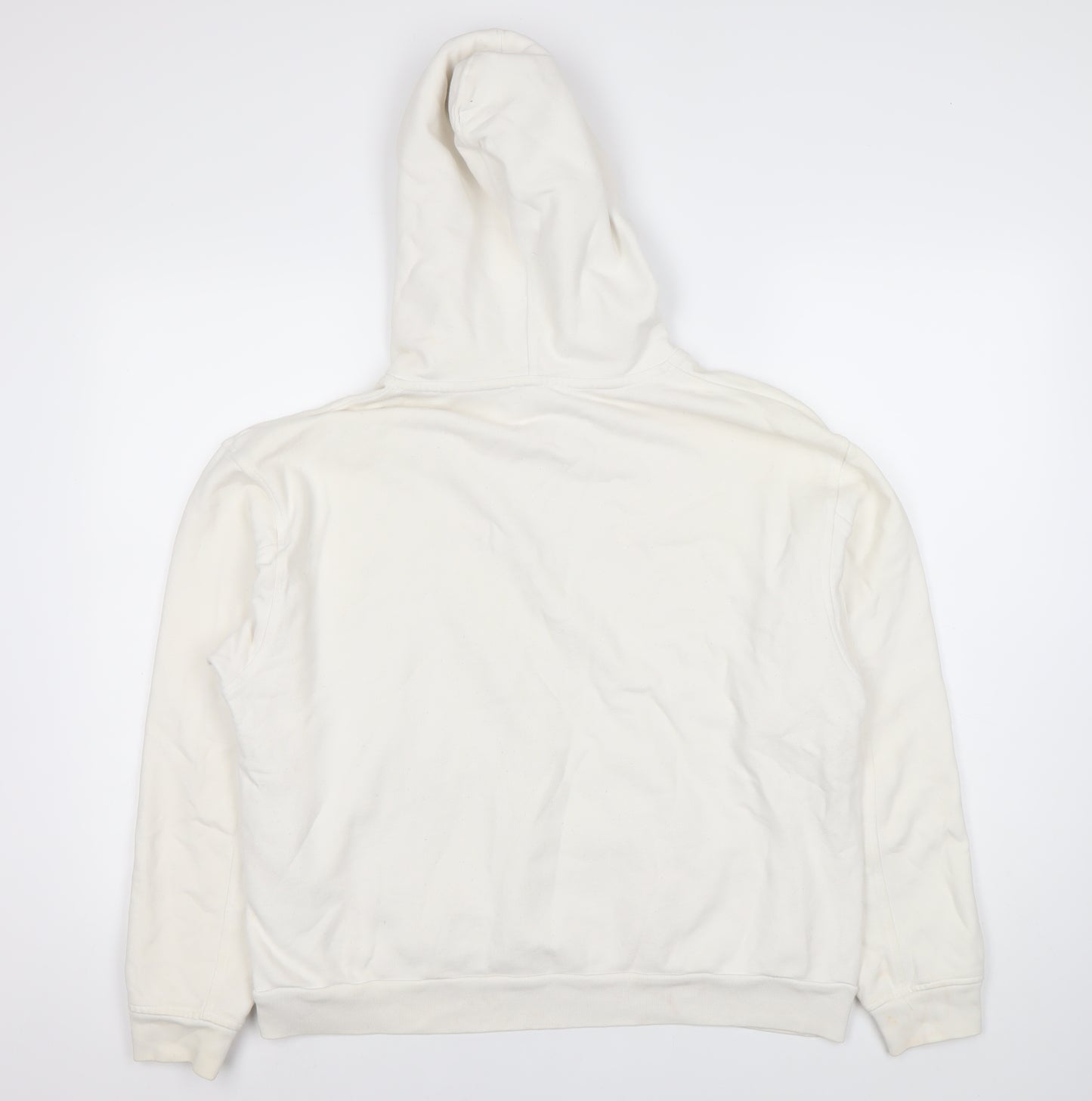 Levi's Women's White Pullover Hoodie - Size S, Logo Design