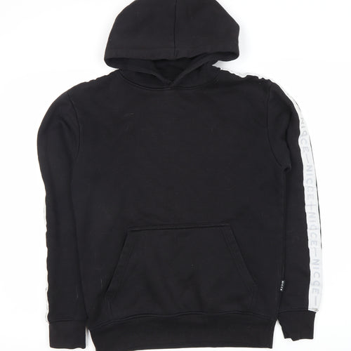 NICCE Men's Black Pullover Hoodie XS