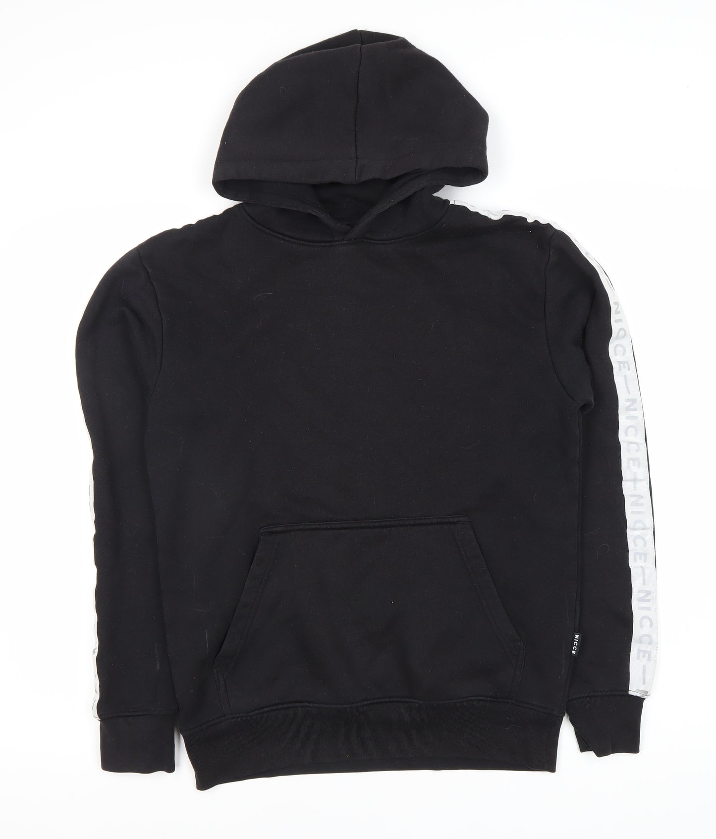 NICCE Men's Black Pullover Hoodie XS