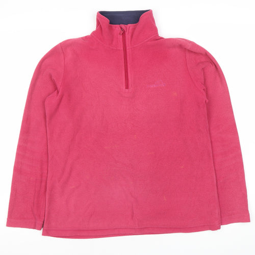 Freedom Trail Women's Pink Fleece Sweatshirt Size 8
