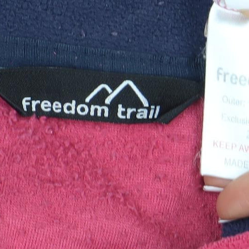 Freedom Trail Women's Pink Fleece Sweatshirt Size 8