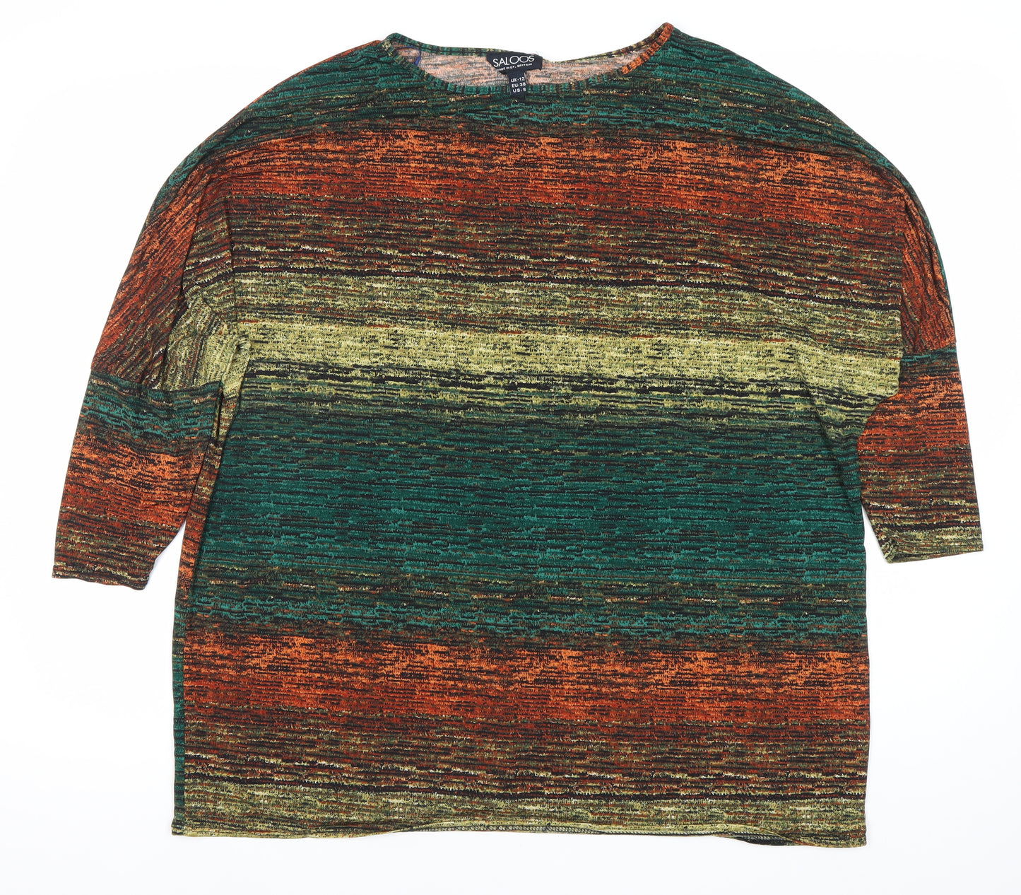 Saloos Women's Multicoloured 3/4 Sleeve Top