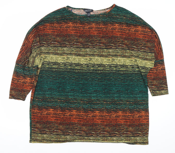 Saloos Women's Multicoloured 3/4 Sleeve Top