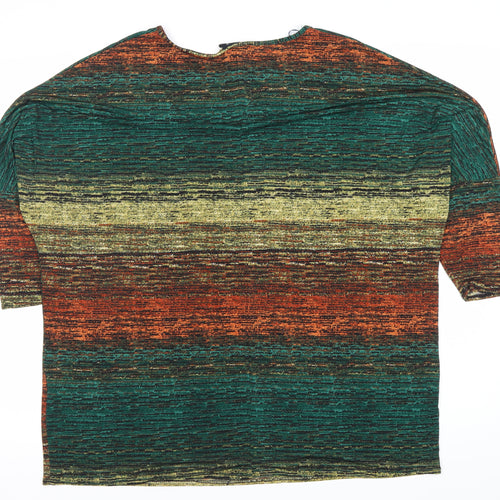 Saloos Women's Multicoloured 3/4 Sleeve Top
